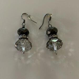 Crystal drop earrings